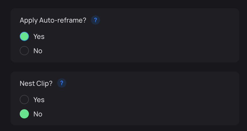 Enabling Premiere Pro's Auto Reframe to dynamically center subjects in new aspect ratios